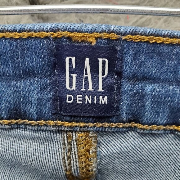 Gap Jeans Womens Size 29 Blue Soft True Rise Skinny Stretch Denim - Picture 2 of 11